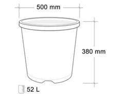 Load image into Gallery viewer, Round Plastic Wicking Tubs