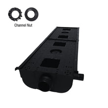 Load image into Gallery viewer, Components of mini sub irrigation channel kit laid out for installation