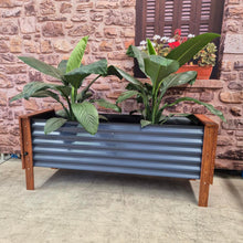 Load image into Gallery viewer, Image of the Mr Fox in a Box wicking planter box featuring a self-watering system for sustainable, organic gardening.