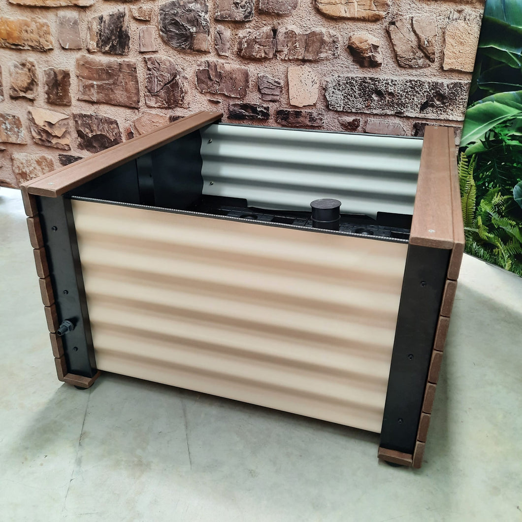 Artesian 4-Cell Eco Board Wicking Planter Box