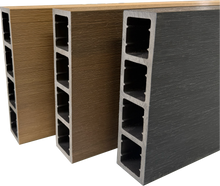 Load image into Gallery viewer, Mr Fox composite timber sleeper colour options available for raised garden beds and wicking garden bed kits.