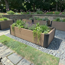 Load image into Gallery viewer, Composite Timber Sleeper Wicking Garden Bed Kits