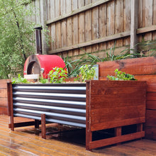 Load image into Gallery viewer, Image of the Mr Fox in a Box wicking planter box featuring a self-watering system for sustainable, organic gardening.